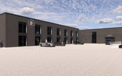 Ny lagerhal med kontorbygning