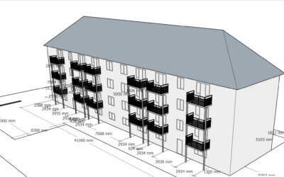 Lovliggørelse og montering af nye altaner